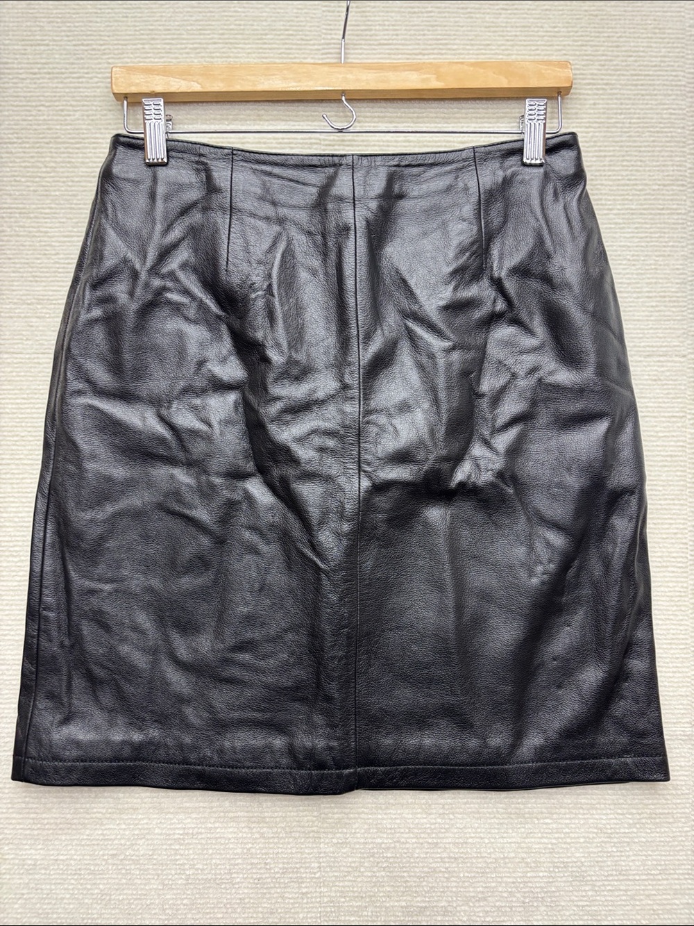 Wilsons Leather | 10 Classic Black Leather Pencil Skirt